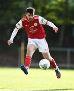18 April 2022; Jack Scott of St Patrick's Athletic during the SSE Airtricity League Premier Division match between UCD and St Patrick's Athletic at UCD Bowl in Belfield, Dublin.  Photo by David Fitzgerald/Sportsfile