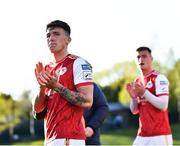 18 April 2022; Joe Redmond of St Patrick's Athletic after the SSE Airtricity League Premier Division match between UCD and St Patrick's Athletic at UCD Bowl in Belfield, Dublin.  Photo by David Fitzgerald/Sportsfile