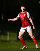 18 April 2022; Jason McClelland of St Patrick's Athletic during the SSE Airtricity League Premier Division match between UCD and St Patrick's Athletic at UCD Bowl in Belfield, Dublin.  Photo by David Fitzgerald/Sportsfile