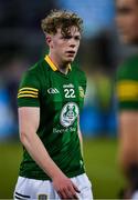 21 April 2022; Alan Bowden of Meath after the EirGrid Leinster GAA Football U20 Championship Semi-Final match between Dublin and Meath at Parnell Park in Dublin. Photo by Ray McManus/Sportsfile