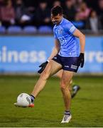 21 April 2022; Peter Duffy of Dublin during the EirGrid Leinster GAA Football U20 Championship Semi-Final match between Dublin and Meath at Parnell Park in Dublin. Photo by Ray McManus/Sportsfile