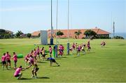 22 April 2022; Leinster players during a Leinster Rugby Captain's Run at Northwood School in Durban, South Africa. Photo by Harry Murphy/Sportsfile
