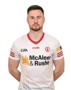 21 April 2022; Peter Teague during a Tyrone football squad portrait session at Tyrone GAA Centre of Excellence in Garvaghey, Tyrone. Photo by Stephen McCarthy/Sportsfile