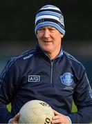 21 April 2022; Dublin manager Jim Lehane before the EirGrid Leinster GAA Football U20 Championship Semi-Final match between Dublin and Meath at Parnell Park in Dublin. Photo by Ray McManus/Sportsfile