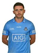 18 April 2022; Niall Scully during a Dublin football squad portrait session at Parnell Park in Dublin. Photo by Brendan Moran/Sportsfile