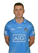 18 April 2022; Cormac Costello during a Dublin football squad portrait session at Parnell Park in Dublin. Photo by Brendan Moran/Sportsfile