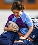 21 April 2022; Jess Griffey of South East during the Leinster Rugby Under 18 Sarah Robinson Cup Final Round match between South East and North Midlands at Energia Park in Dublin. Photo by Brendan Moran/Sportsfile