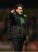 22 April 2022; Shamrock Rovers manager Stephen Bradley during the SSE Airtricity League Premier Division match between Bohemians and Shamrock Rovers at Dalymount Park in Dublin. Photo by Stephen McCarthy/Sportsfile
