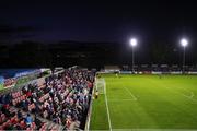 22 April 2022; A general view during the SSE Airtricity League Premier Division match between St Patrick's Athletic and Finn Harps at Richmond Park in Dublin. Photo by Michael P Ryan/Sportsfile