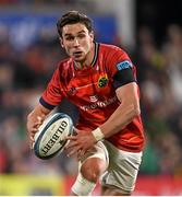 22 April 2022; Joey Carbery of Munster during the United Rugby Championship match between Ulster and Munster at Kingspan Stadium in Belfast. Photo by Ramsey Cardy/Sportsfile