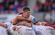 22 April 2022; Matty Rea of Ulster during the United Rugby Championship match between Ulster and Munster at Kingspan Stadium in Belfast. Photo by Ramsey Cardy/Sportsfile