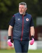 22 April 2022; St Patrick's Athletic goalkeeping coach Pat Jennings before the SSE Airtricity League Premier Division match between St Patrick's Athletic and Finn Harps at Richmond Park in Dublin. Photo by Michael P Ryan/Sportsfile