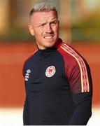 22 April 2022; St Patrick's Athletic strength and conditioning coach Chris Coburn before the SSE Airtricity League Premier Division match between St Patrick's Athletic and Finn Harps at Richmond Park in Dublin. Photo by Michael P Ryan/Sportsfile
