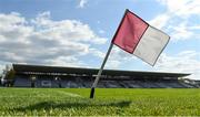 23 April 2022; A general view of a sideline flag before the Leinster GAA Hurling Senior Championship Round 2 match between Galway and Westmeath at Pearse Stadium in Galway. Photo by Seb Daly/Sportsfile