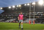 23 April 2022; Lee Barron of Leinster before the United Rugby Championship match between Cell C Sharks and Leinster at Hollywoodbets Kings Park Stadium in Durban, South Africa. Photo by Harry Murphy/Sportsfile