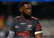 23 April 2022; Siya Kolisi of Cell C Sharks before the United Rugby Championship match between Cell C Sharks and Leinster at Hollywoodbets Kings Park Stadium in Durban, South Africa. Photo by Harry Murphy/Sportsfile