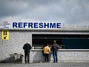 23 April 2022; Spectators queue for refreshments before the Leinster GAA Hurling Senior Championship Round 2 match between Kilkenny and Laois at UPMC Nowlan Park in Kilkenny. Photo by David Fitzgerald/Sportsfile