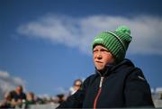 23 April 2022; Limerick supporters Dara Fitzgerald, age 10, awaits the start of the Munster GAA Hurling Senior Championship Round 2 match between Limerick and Waterford at TUS Gaelic Grounds in Limerick. Photo by Stephen McCarthy/Sportsfile