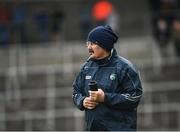 23 April 2022; Laois manager Seamus Plunkett during the Leinster GAA Hurling Senior Championship Round 2 match between Kilkenny and Laois at UPMC Nowlan Park in Kilkenny. Photo by David Fitzgerald/Sportsfile