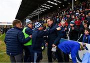 23 April 2022; A supporter confronts members of the Dublin backroom team after the Leinster GAA Hurling Senior Championship Round 2 match between Wexford and Dublin at Chadwicks Wexford Park in Wexford. Photo by Eóin Noonan/Sportsfile