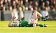 23 April 2022; Cian Lynch of Limerick awaits medical attention during the Munster GAA Hurling Senior Championship Round 2 match between Limerick and Waterford at TUS Gaelic Grounds in Limerick. Photo by Stephen McCarthy/Sportsfile