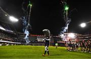 23 April 2022; Cell C Sharks mascot after the United Rugby Championship match between Cell C Sharks and Leinster at Hollywoodbets Kings Park Stadium in Durban, South Africa. Photo by Harry Murphy/Sportsfile