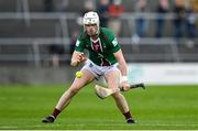 23 April 2022; Jack Galvin of Westmeath during the Leinster GAA Hurling Senior Championship Round 2 match between Galway and Westmeath at Pearse Stadium in Galway. Photo by Seb Daly/Sportsfile
