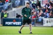 24 April 2022; Cillian O'Connor of Mayo walks the pitch before the Connacht GAA Football Senior Championship Quarter-Final match between Mayo and Galway at Hastings Insurance MacHale Park in Castlebar, Mayo. Photo by Brendan Moran/Sportsfile