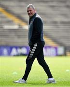 24 April 2022; Mayo manager James Horan walks the pitch before the Connacht GAA Football Senior Championship Quarter-Final match between Mayo and Galway at Hastings Insurance MacHale Park in Castlebar, Mayo. Photo by Brendan Moran/Sportsfile Photo by Brendan Moran/Sportsfile