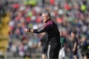 24 April 2022; Galway manager Padraic Joyce during the Connacht GAA Football Senior Championship Quarter-Final match between Mayo and Galway at Hastings Insurance MacHale Park in Castlebar, Mayo. Photo by Ray Ryan/Sportsfile