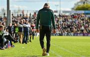 24 April 2022; Mayo manager James Horan during the closing stages of the Connacht GAA Football Senior Championship Quarter-Final match between Mayo and Galway at Hastings Insurance MacHale Park in Castlebar, Mayo. Photo by Brendan Moran/Sportsfile