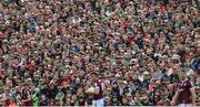 24 April 2022; Supporters look on during the Connacht GAA Football Senior Championship Quarter-Final match between Mayo and Galway at Hastings Insurance MacHale Park in Castlebar, Mayo. Photo by Brendan Moran/Sportsfile