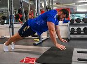 27 April 2022; Michael Milne during a Leinster Rugby squad gym session at Virgin Active in Cape Town, South Africa. Photo by Harry Murphy/Sportsfile