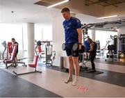 27 April 2022; Sean O'Brien during a Leinster Rugby squad gym session at Virgin Active in Cape Town, South Africa. Photo by Harry Murphy/Sportsfile