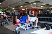 27 April 2022; Brian Deeny during a Leinster Rugby squad gym session at Virgin Active in Cape Town, South Africa. Photo by Harry Murphy/Sportsfile