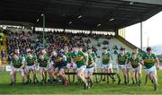 25 April 2022; Kerry players break away from the team picture before the EirGrid Munster GAA Football Under 20 Championship final match between Kerry and Cork at Austin Stack Park in Tralee, Kerry. Photo by Eóin Noonan/Sportsfile