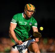 23 April 2022; Dan Morrisey of Limerick during the Munster GAA Hurling Senior Championship Round 2 match between Limerick and Waterford at TUS Gaelic Grounds in Limerick. Photo by Ray McManus/Sportsfile