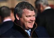 26 April 2022; Trainer Gordon Elliott during day one of the Punchestown Festival at Punchestown Racecourse in Kildare. Photo by David Fitzgerald/Sportsfile