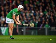 23 April 2022; Aaron Gillane of Limerick during the Munster GAA Hurling Senior Championship Round 2 match between Limerick and Waterford at TUS Gaelic Grounds in Limerick. Photo by Ray McManus/Sportsfile