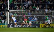 23 April 2022; Jack Prendergast of Waterford scores a goal, in the 65th minute, during the Munster GAA Hurling Senior Championship Round 2 match between Limerick and Waterford at TUS Gaelic Grounds in Limerick. Photo by Ray McManus/Sportsfile