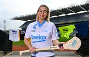 27 April 2022; Former Oulart the Balagh and Wexford camogie player Ursula Jacob in attendance at the launch of the 2022 Beko Club Champion at Croke Park in Dublin, a competition to reward and celebrate local GAA club heroes who go above and beyond to help their local community and club. For more information visit leinstergaa.ie/beko-club-champion-2021/. Photo by Sam Barnes/Sportsfile