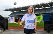 27 April 2022; Former Oulart the Balagh and Wexford camogie player Ursula Jacob in attendance at the launch of the 2022 Beko Club Champion at Croke Park in Dublin, a competition to reward and celebrate local GAA club heroes who go above and beyond to help their local community and club. For more information visit leinstergaa.ie/beko-club-champion-2021/. Photo by Sam Barnes/Sportsfile