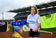 27 April 2022; Former Oulart the Balagh and Wexford camogie player Ursula Jacob in attendance at the launch of the 2022 Beko Club Champion at Croke Park in Dublin, a competition to reward and celebrate local GAA club heroes who go above and beyond to help their local community and club. For more information visit leinstergaa.ie/beko-club-champion-2021/. Photo by Sam Barnes/Sportsfile