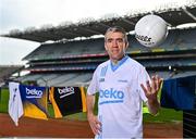 27 April 2022; Former Allenwood GAA Club and Kildare footballer John Doyle in attendance at the launch of the 2022 Beko Club Champion at Croke Park in Dublin, a competition to reward and celebrate local GAA club heroes who go above and beyond to help their local community and club. For more information visit leinstergaa.ie/beko-club-champion-2021/. Photo by Sam Barnes/Sportsfile