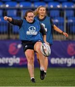 27 April 2022; Lisa Mullen during a Leinster Rugby women's squad training session at Energia Park in Dublin. Photo by Brendan Moran/Sportsfile