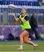 27 April 2022; Ella Roberts during a Leinster Rugby women's squad training session at Energia Park in Dublin. Photo by Brendan Moran/Sportsfile