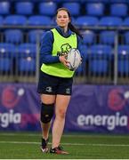 27 April 2022; Nikki Gibson during a Leinster Rugby women's squad training session at Energia Park in Dublin. Photo by Brendan Moran/Sportsfile