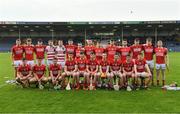 27 April 2022; The Cork squad before the oneills.com Munster GAA Hurling U20 Championship semi-final match between Tipperary and Cork at FBD Semple Stadium in Thurles, Tipperary. Photo by Diarmuid Greene/Sportsfile