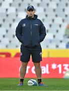 30 April 2022; Leinster contact skills coach Denis Leamy before the United Rugby Championship match between DHL Stormers and Leinster at the DHL Stadium in Cape Town, South Africa. Photo by Harry Murphy/Sportsfile