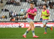 30 April 2022; Rob Russell of Leinster warms up before  the United Rugby Championship match between DHL Stormers and Leinster at the DHL Stadium in Cape Town, South Africa. Photo by Harry Murphy/Sportsfile